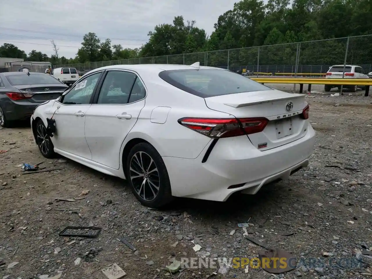 3 Photograph of a damaged car 4T1B11HK6KU782393 TOYOTA CAMRY 2019