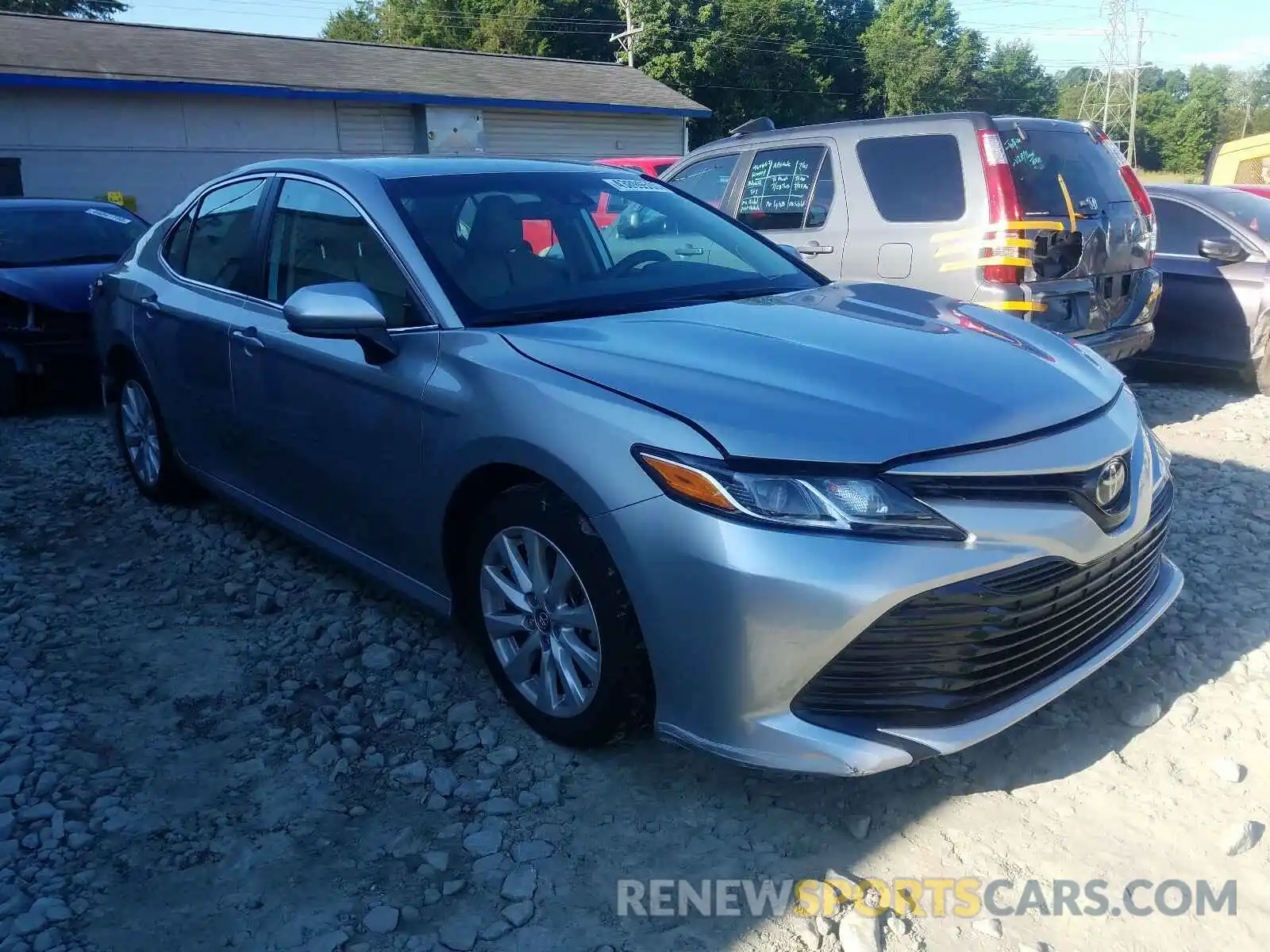 1 Photograph of a damaged car 4T1B11HK6KU782569 TOYOTA CAMRY 2019