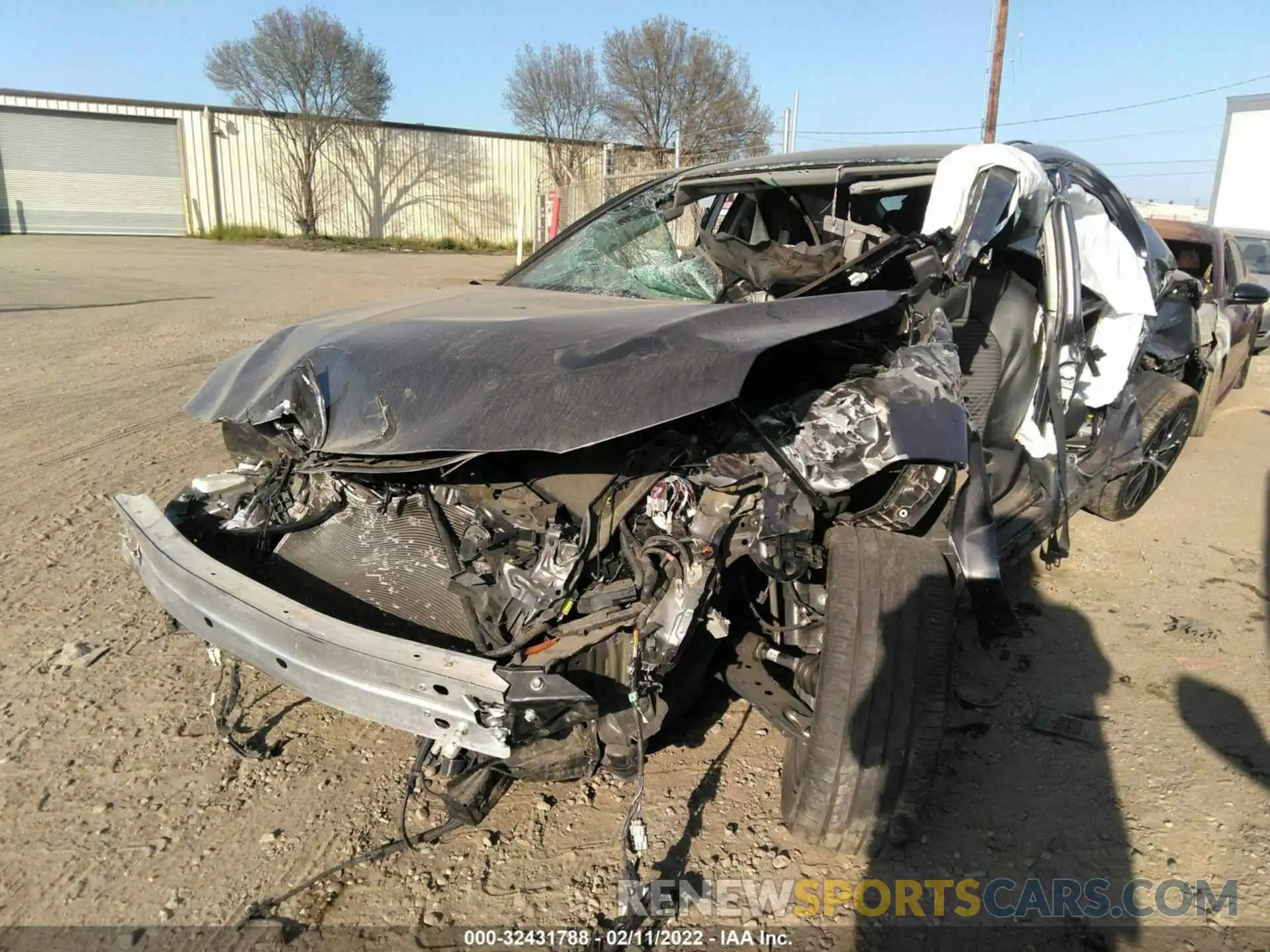 2 Photograph of a damaged car 4T1B11HK6KU784659 TOYOTA CAMRY 2019