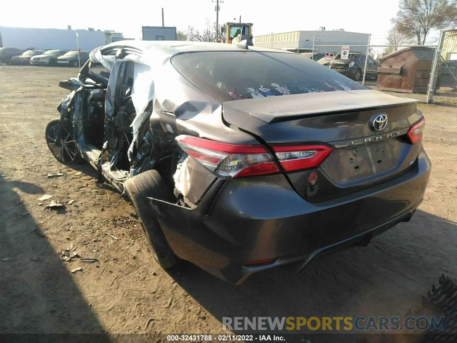 3 Photograph of a damaged car 4T1B11HK6KU784659 TOYOTA CAMRY 2019