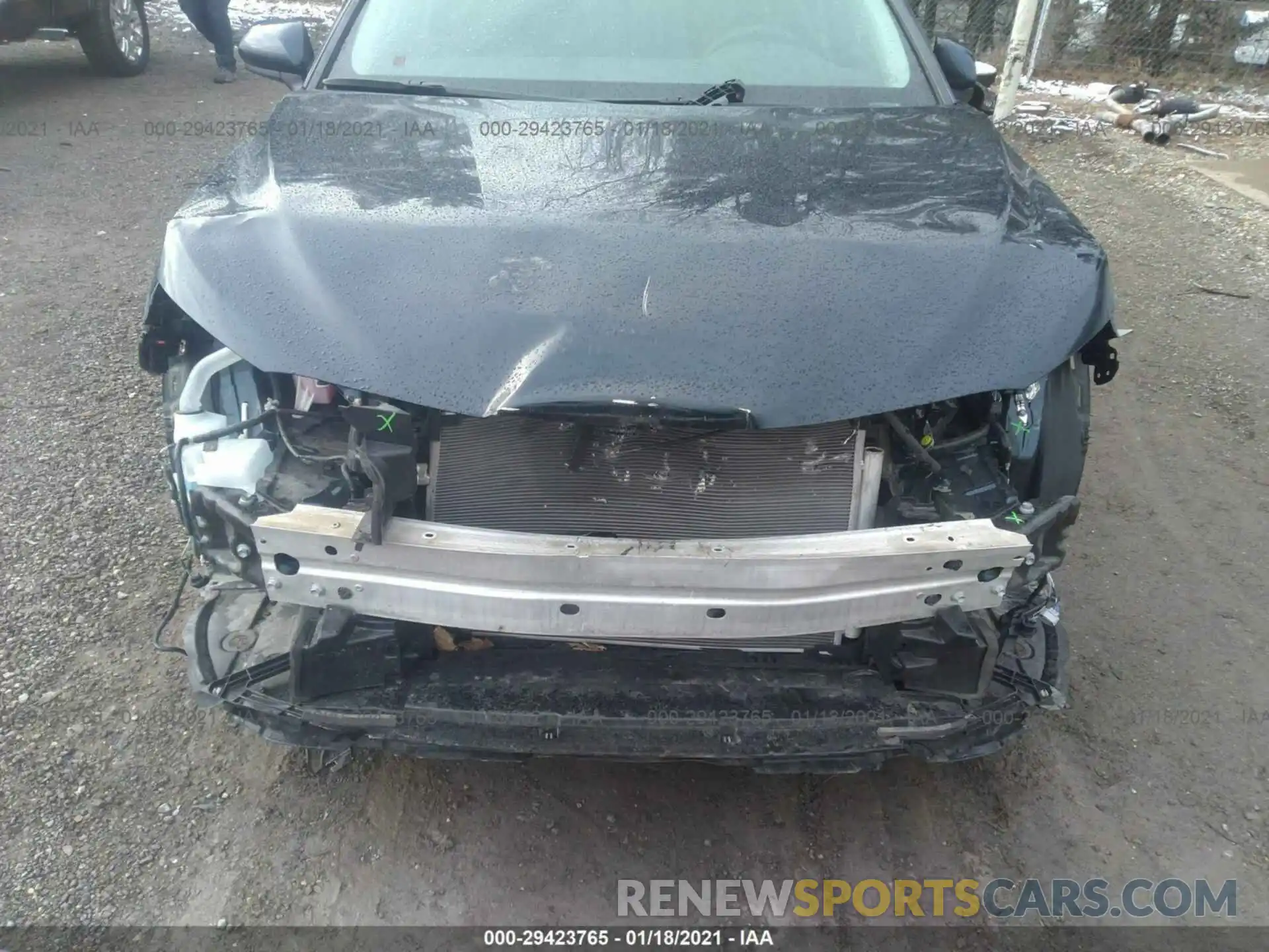 6 Photograph of a damaged car 4T1B11HK6KU785598 TOYOTA CAMRY 2019