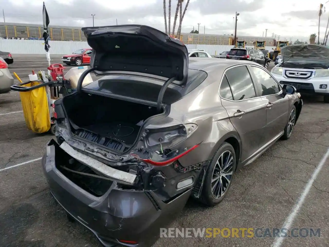 4 Photograph of a damaged car 4T1B11HK6KU787299 TOYOTA CAMRY 2019