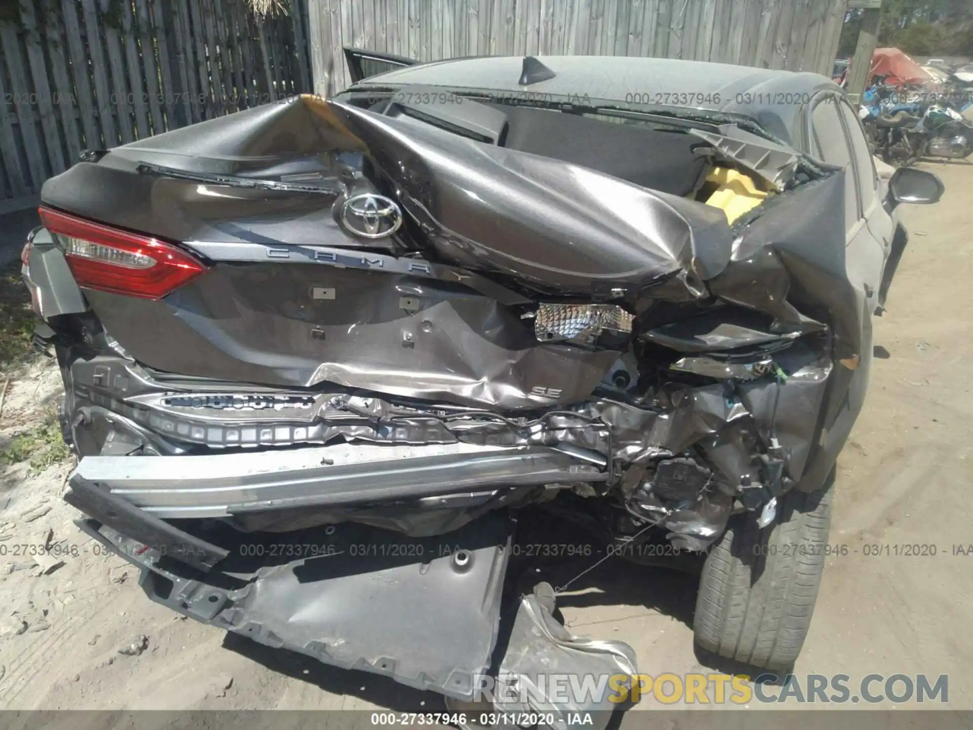 6 Photograph of a damaged car 4T1B11HK6KU787870 TOYOTA CAMRY 2019