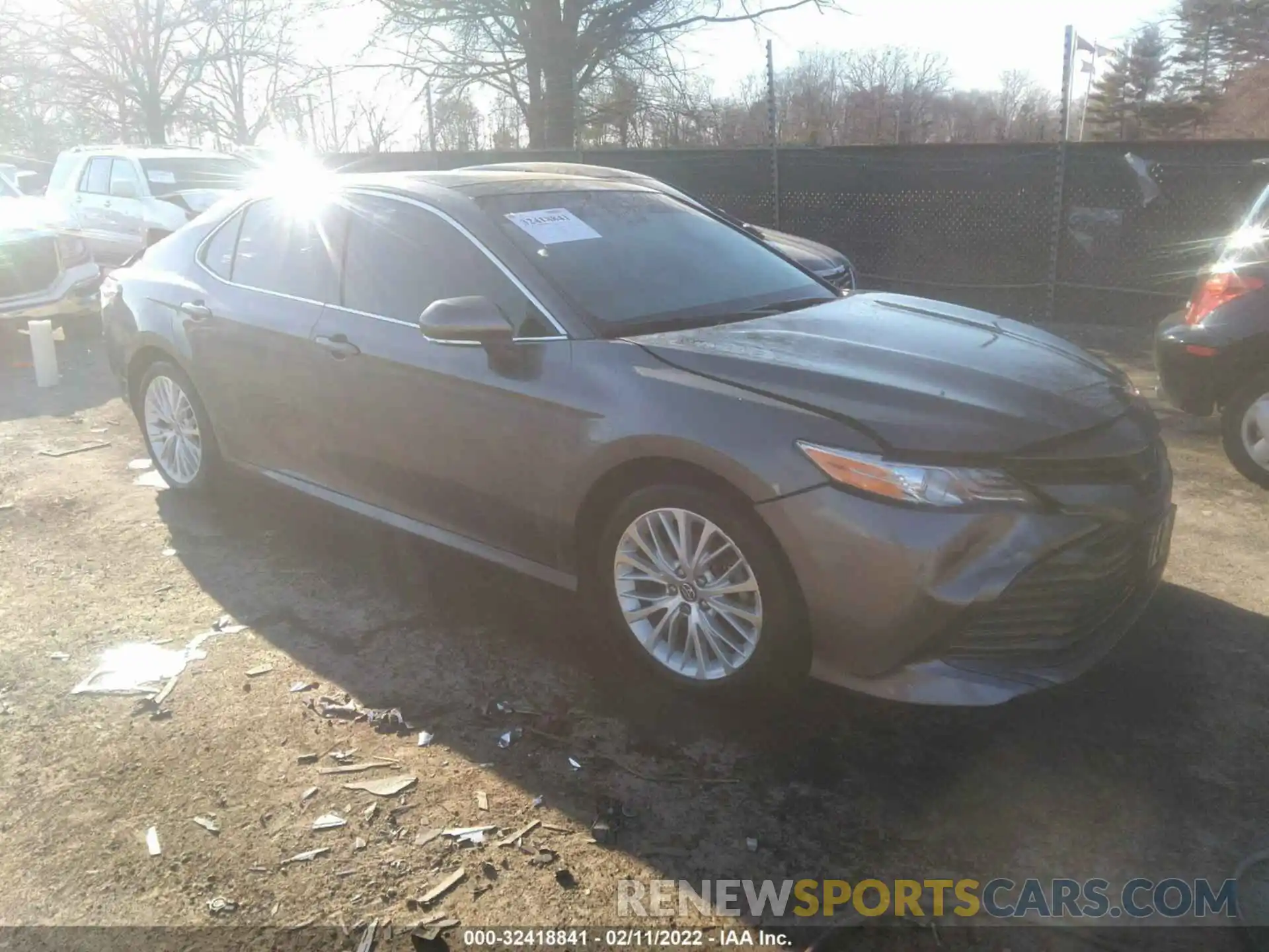 1 Photograph of a damaged car 4T1B11HK6KU788730 TOYOTA CAMRY 2019