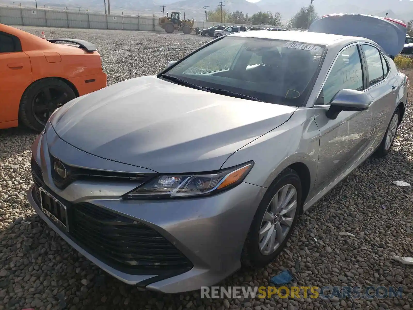 2 Photograph of a damaged car 4T1B11HK6KU788775 TOYOTA CAMRY 2019