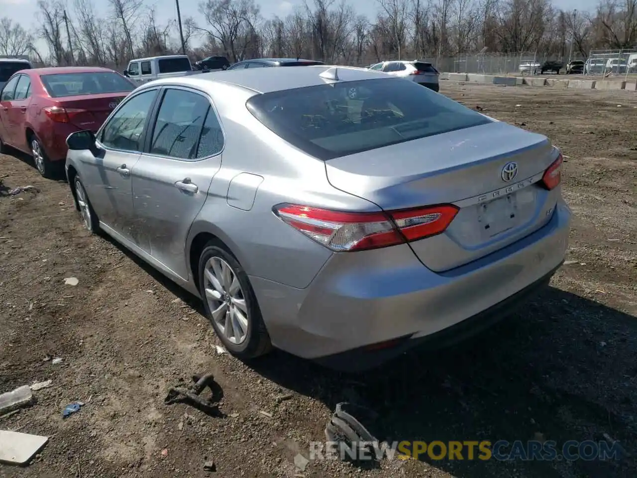 3 Photograph of a damaged car 4T1B11HK6KU788792 TOYOTA CAMRY 2019