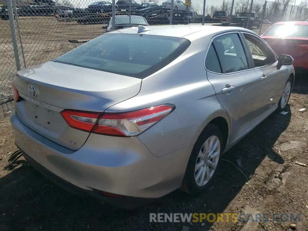 4 Photograph of a damaged car 4T1B11HK6KU788792 TOYOTA CAMRY 2019