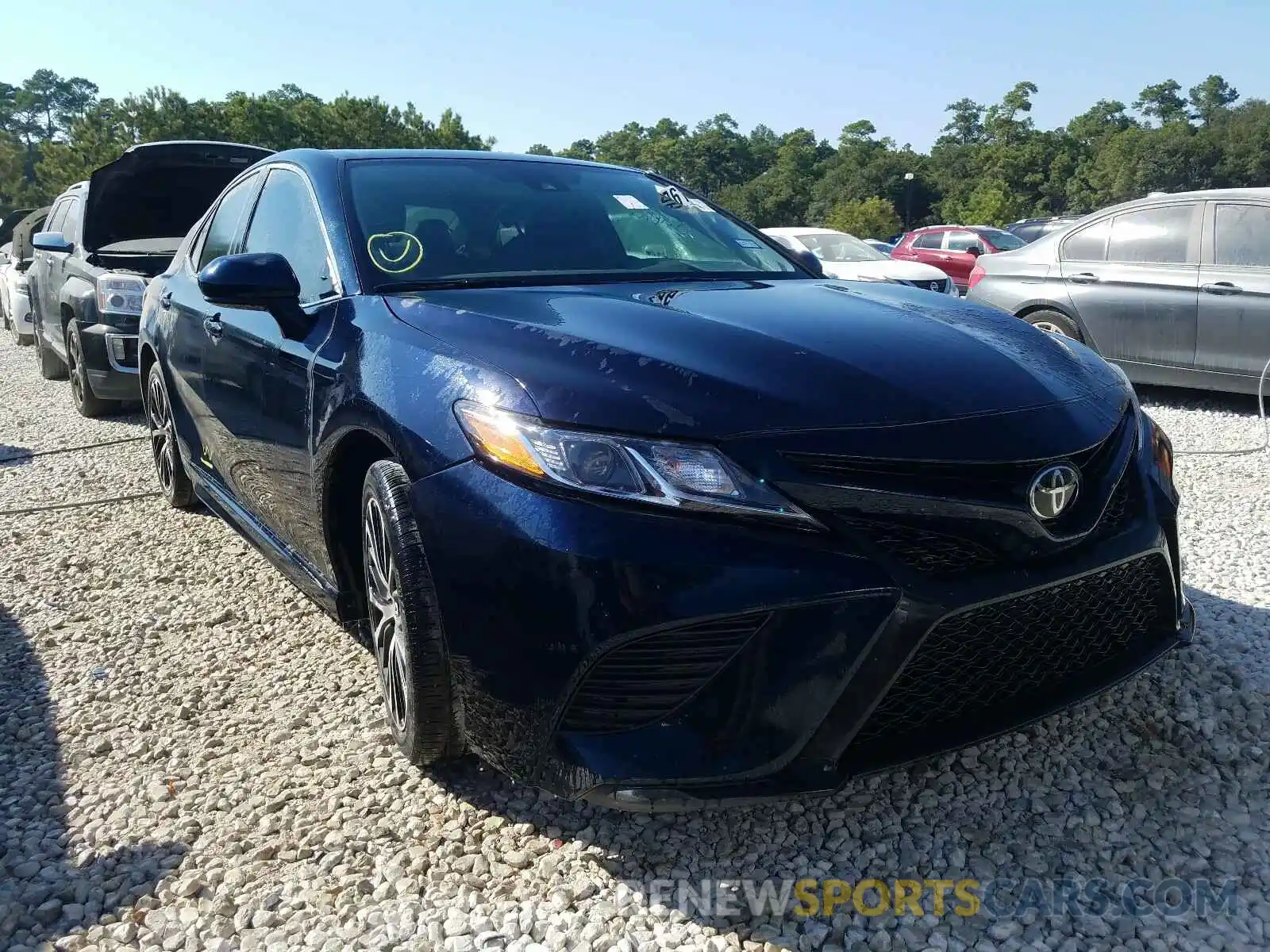 1 Photograph of a damaged car 4T1B11HK6KU789831 TOYOTA CAMRY 2019