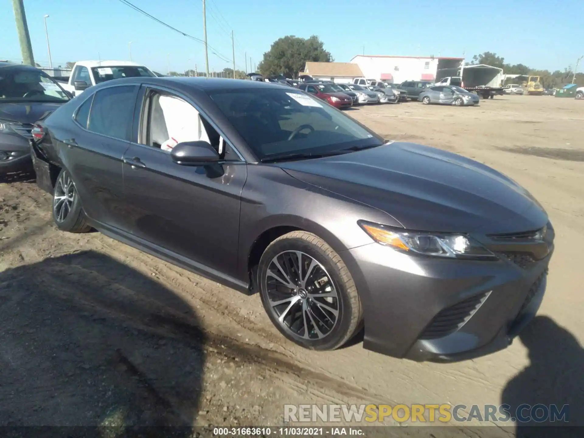 1 Photograph of a damaged car 4T1B11HK6KU790493 TOYOTA CAMRY 2019