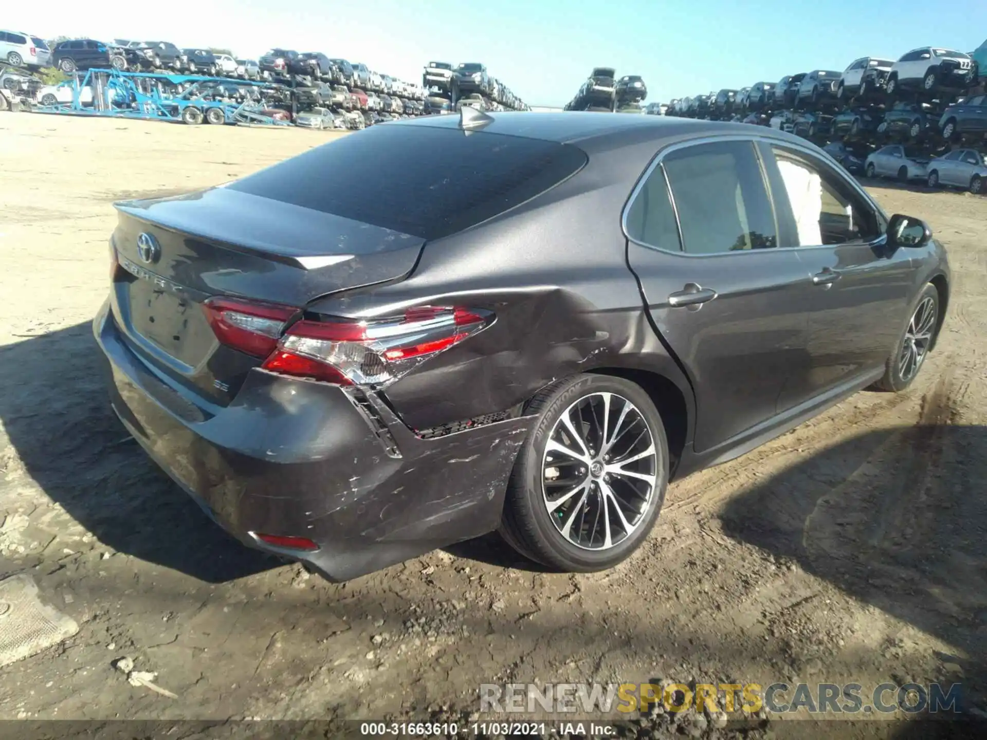 4 Photograph of a damaged car 4T1B11HK6KU790493 TOYOTA CAMRY 2019