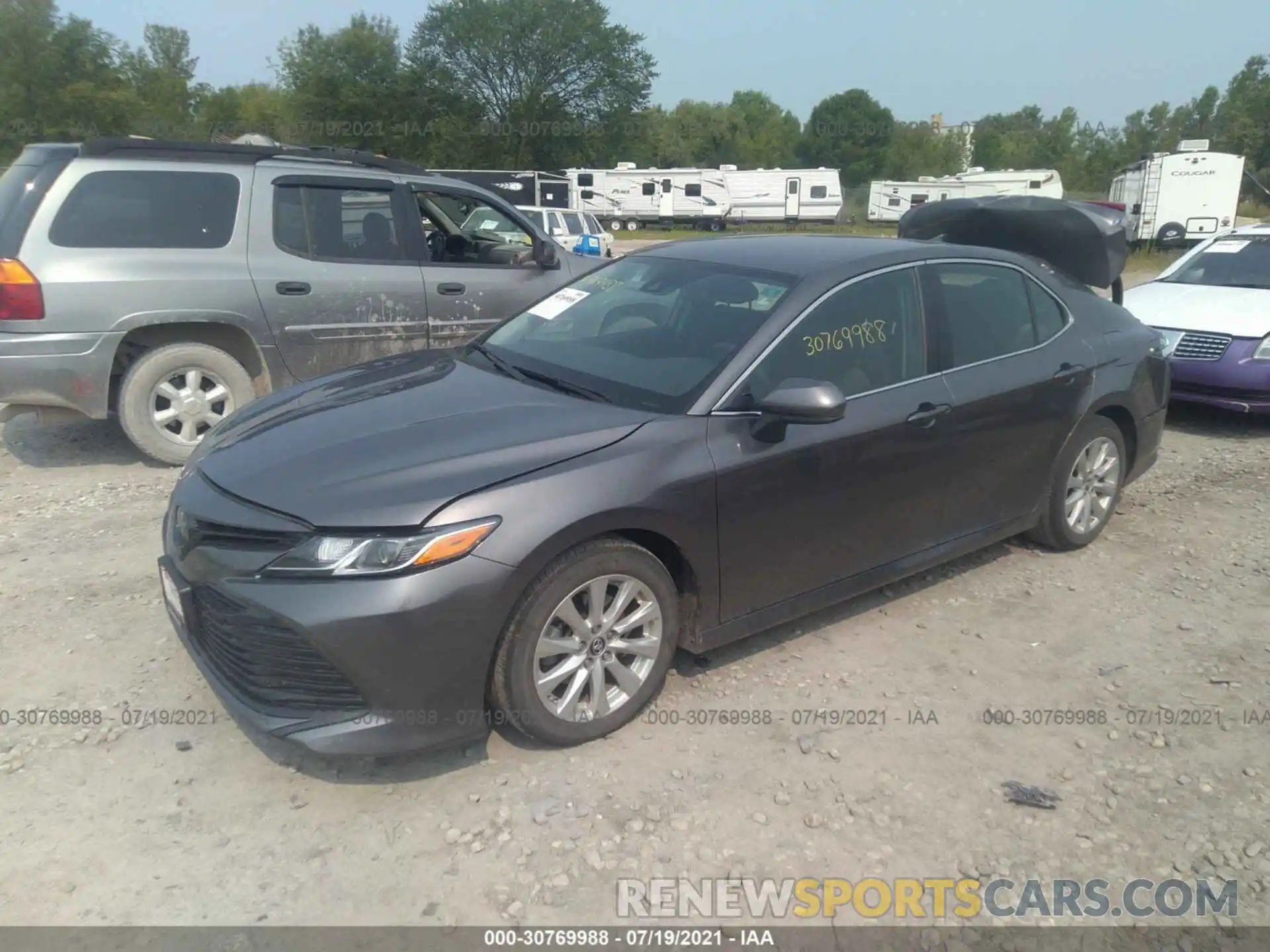 2 Photograph of a damaged car 4T1B11HK6KU790803 TOYOTA CAMRY 2019