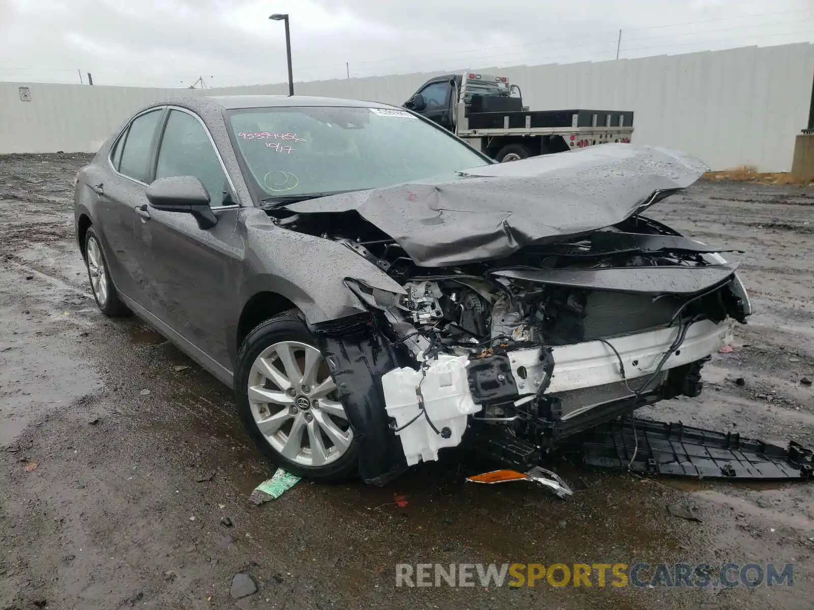 1 Photograph of a damaged car 4T1B11HK6KU790848 TOYOTA CAMRY 2019