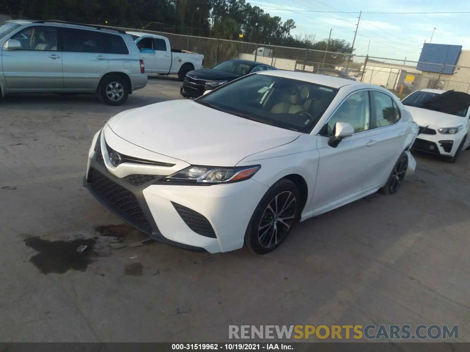 2 Photograph of a damaged car 4T1B11HK6KU792910 TOYOTA CAMRY 2019