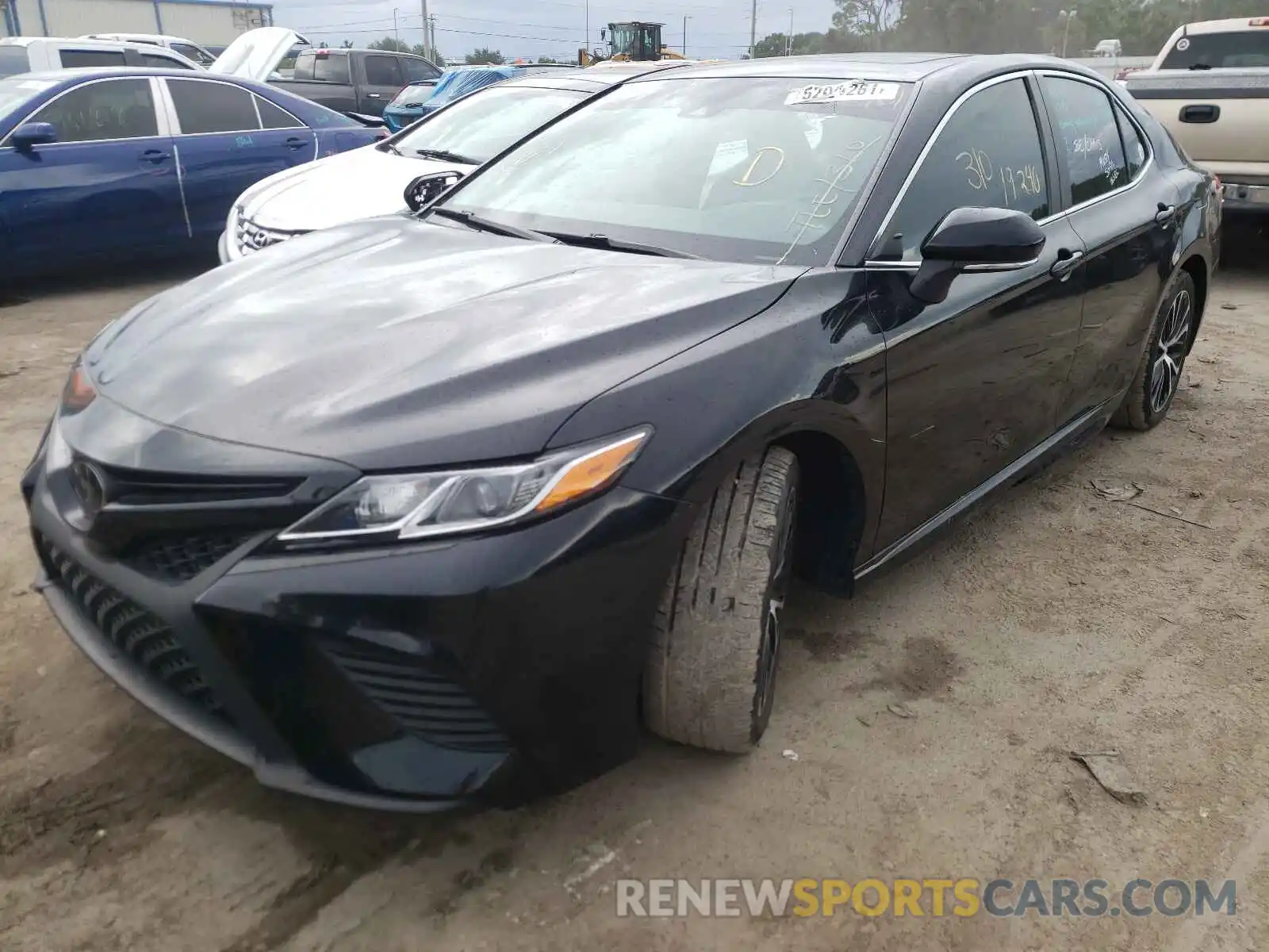 2 Photograph of a damaged car 4T1B11HK6KU793023 TOYOTA CAMRY 2019