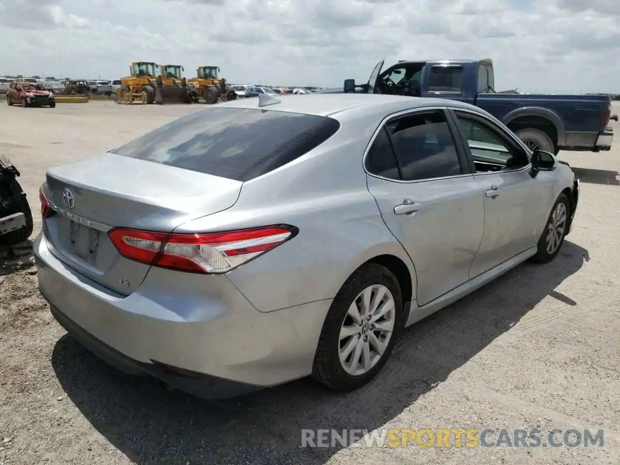 4 Photograph of a damaged car 4T1B11HK6KU794849 TOYOTA CAMRY 2019