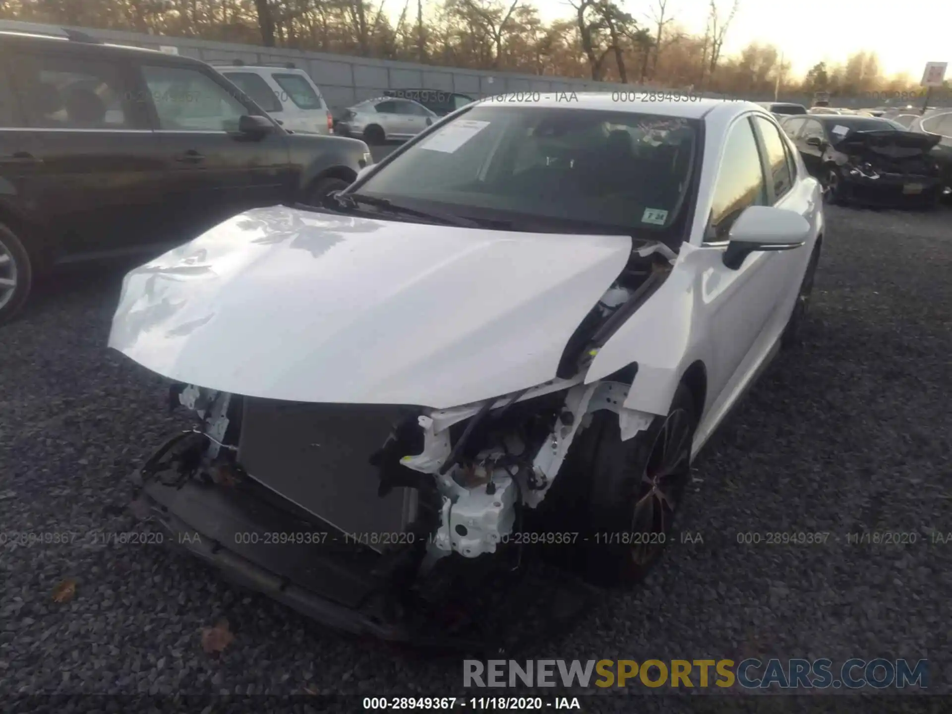 2 Photograph of a damaged car 4T1B11HK6KU795208 TOYOTA CAMRY 2019