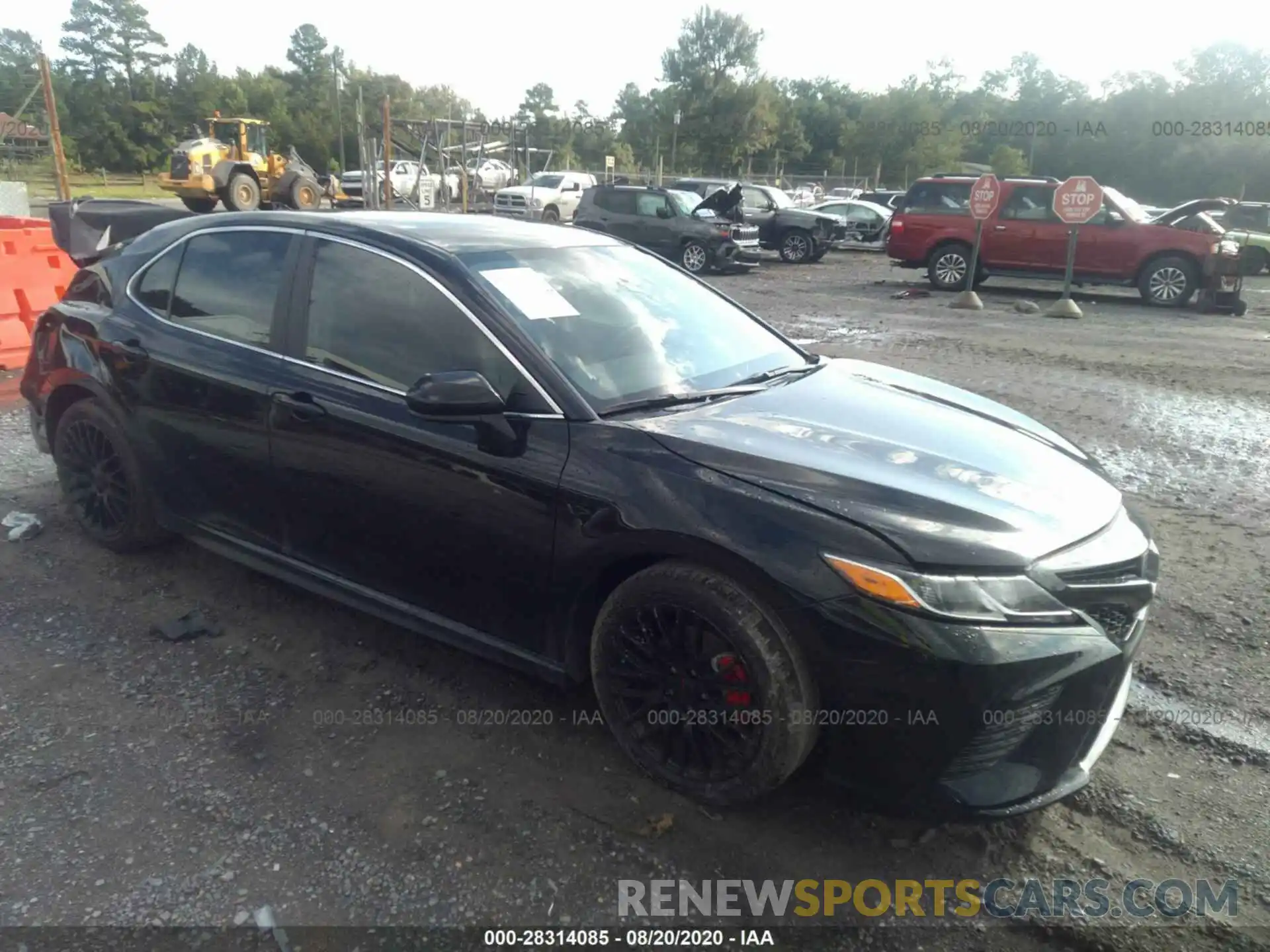 1 Photograph of a damaged car 4T1B11HK6KU799176 TOYOTA CAMRY 2019