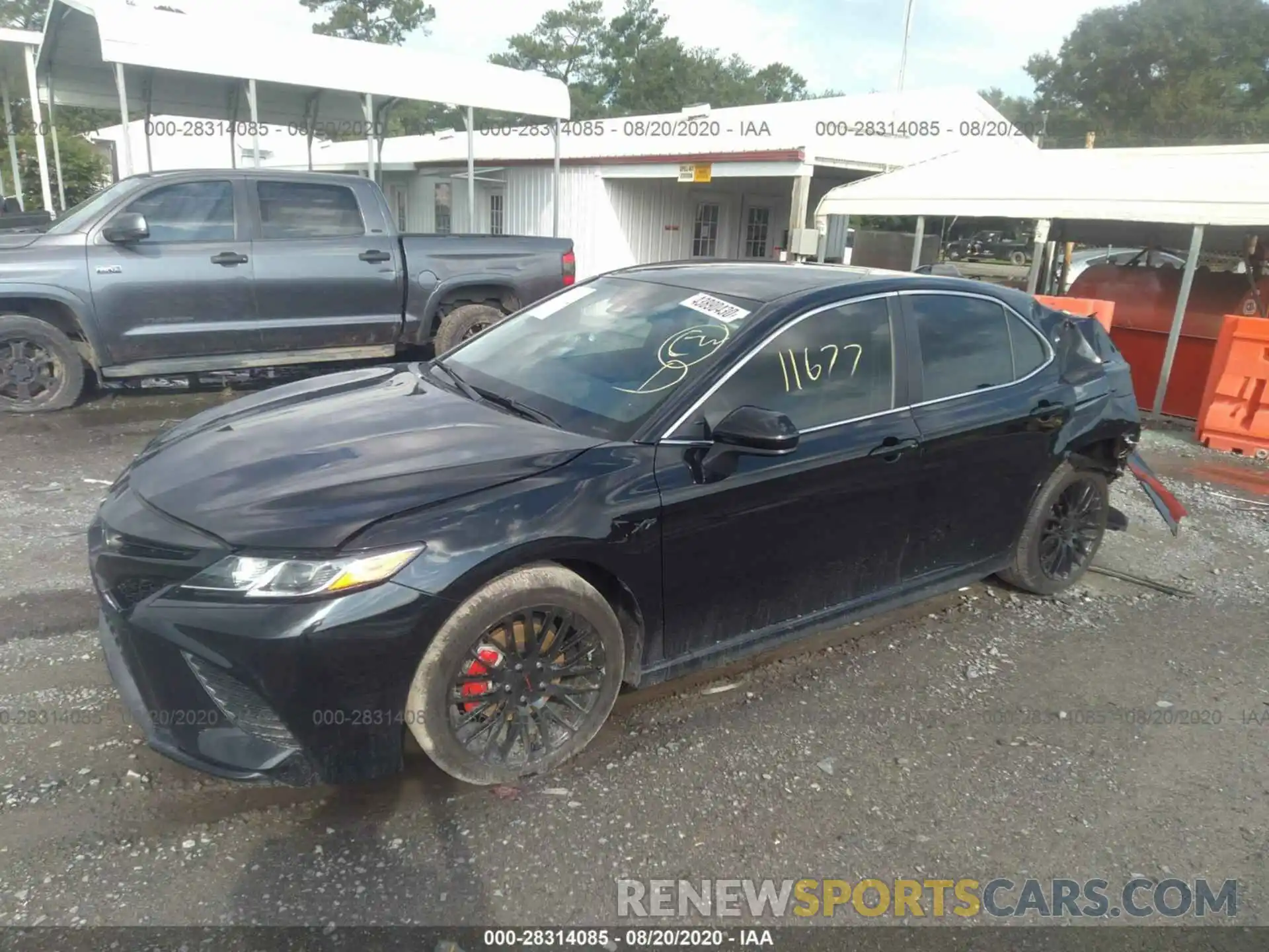 2 Photograph of a damaged car 4T1B11HK6KU799176 TOYOTA CAMRY 2019