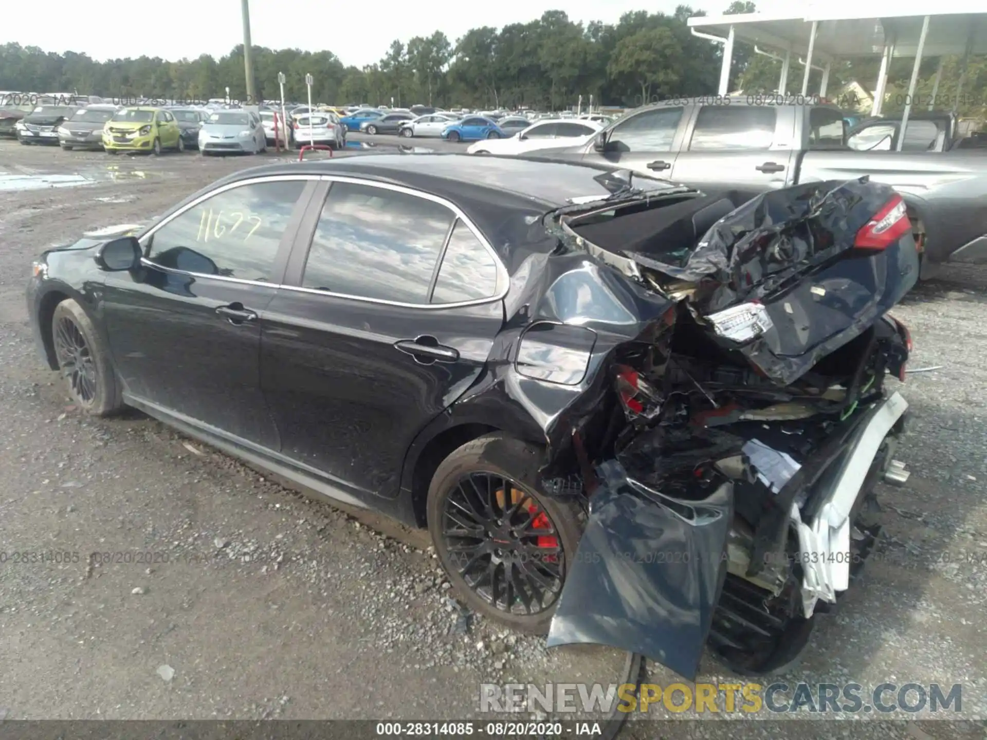 3 Photograph of a damaged car 4T1B11HK6KU799176 TOYOTA CAMRY 2019