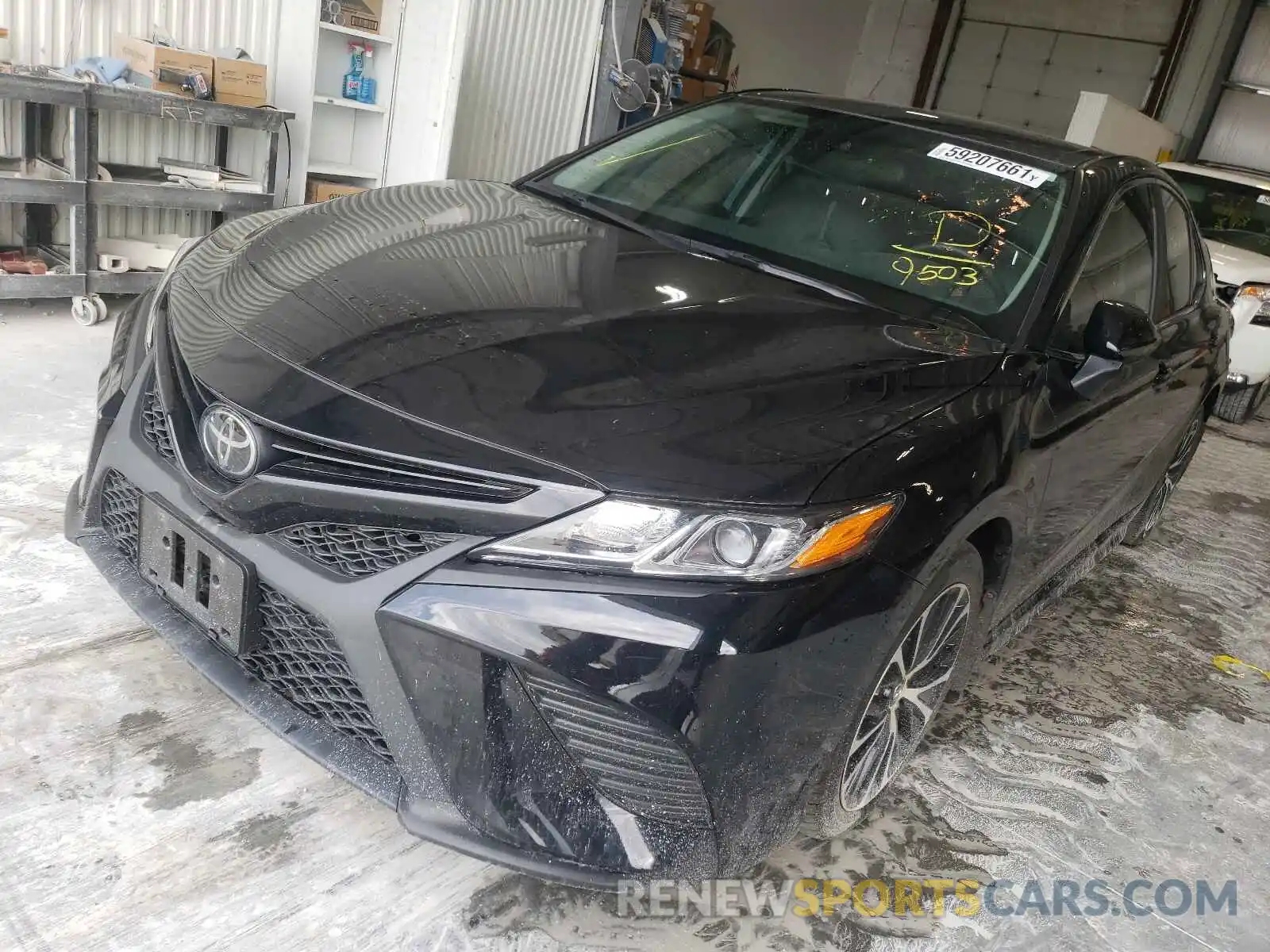 2 Photograph of a damaged car 4T1B11HK6KU799503 TOYOTA CAMRY 2019