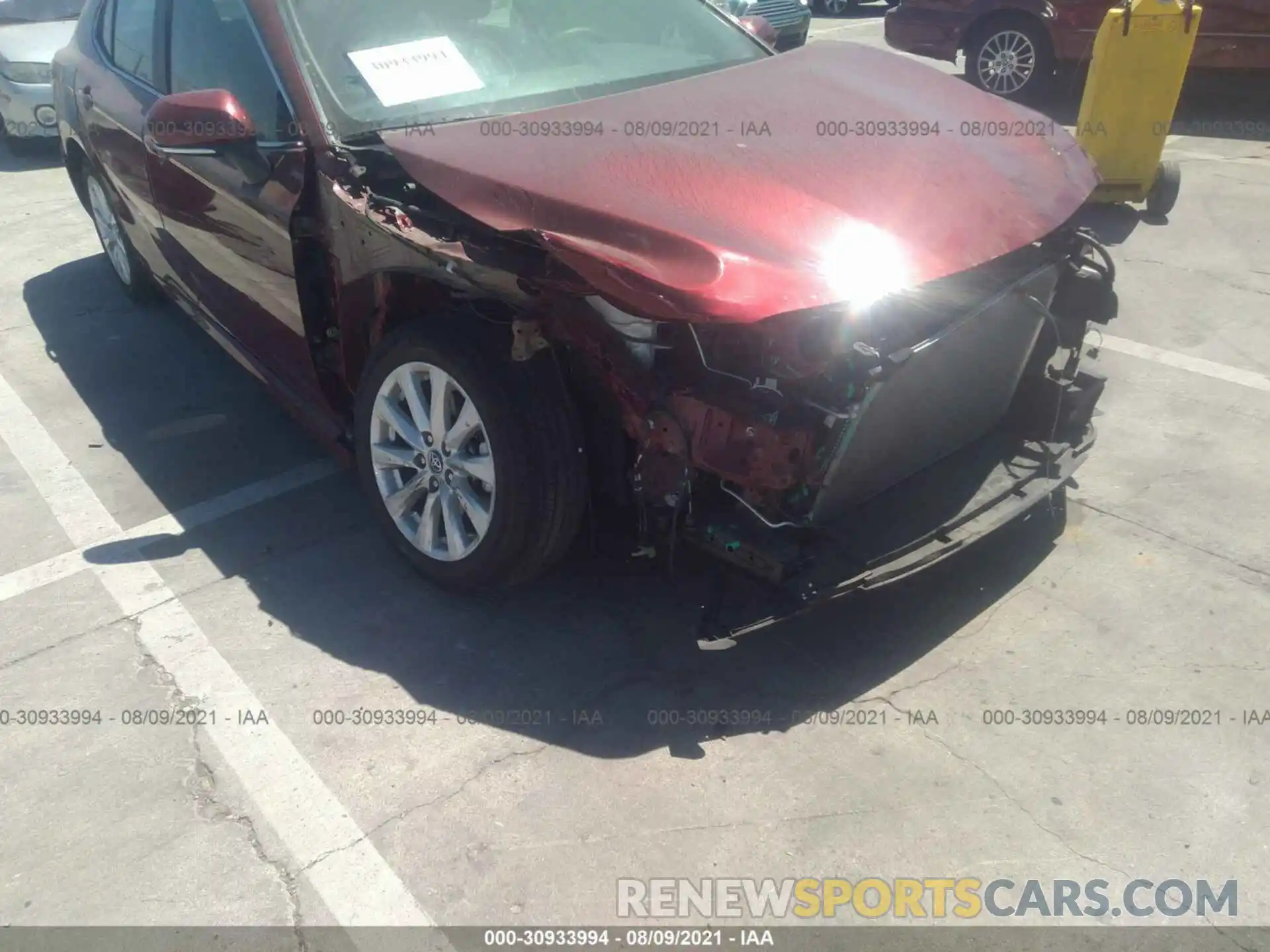 6 Photograph of a damaged car 4T1B11HK6KU800343 TOYOTA CAMRY 2019