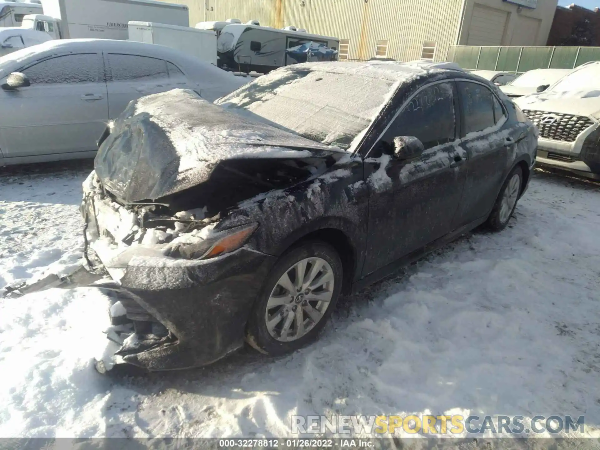 2 Photograph of a damaged car 4T1B11HK6KU801203 TOYOTA CAMRY 2019