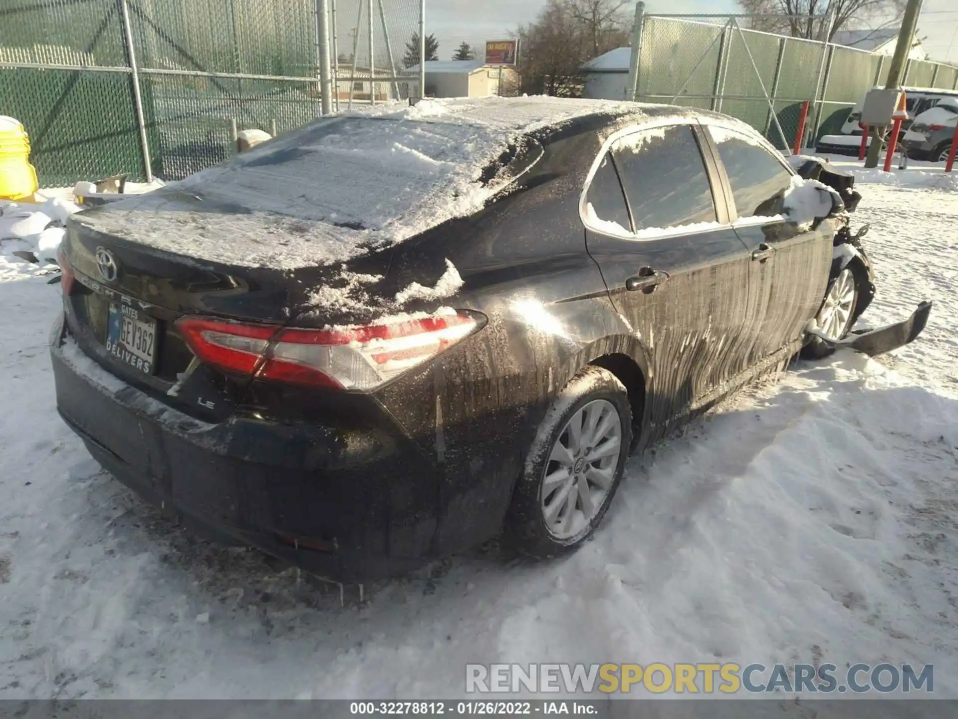 4 Photograph of a damaged car 4T1B11HK6KU801203 TOYOTA CAMRY 2019