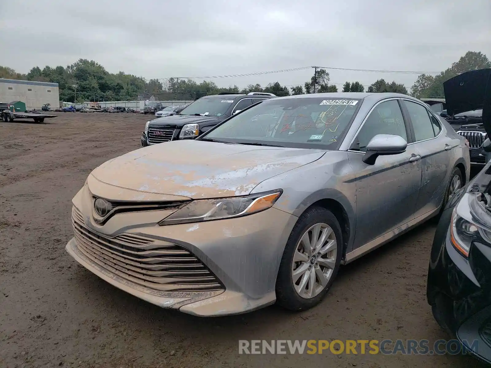 2 Photograph of a damaged car 4T1B11HK6KU803288 TOYOTA CAMRY 2019