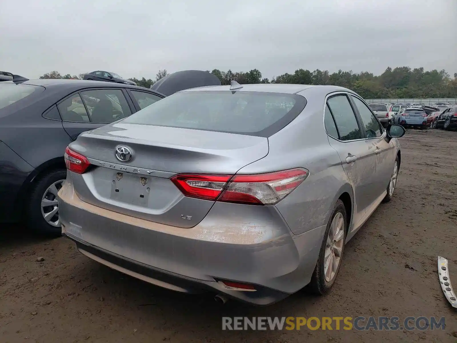 4 Photograph of a damaged car 4T1B11HK6KU803288 TOYOTA CAMRY 2019