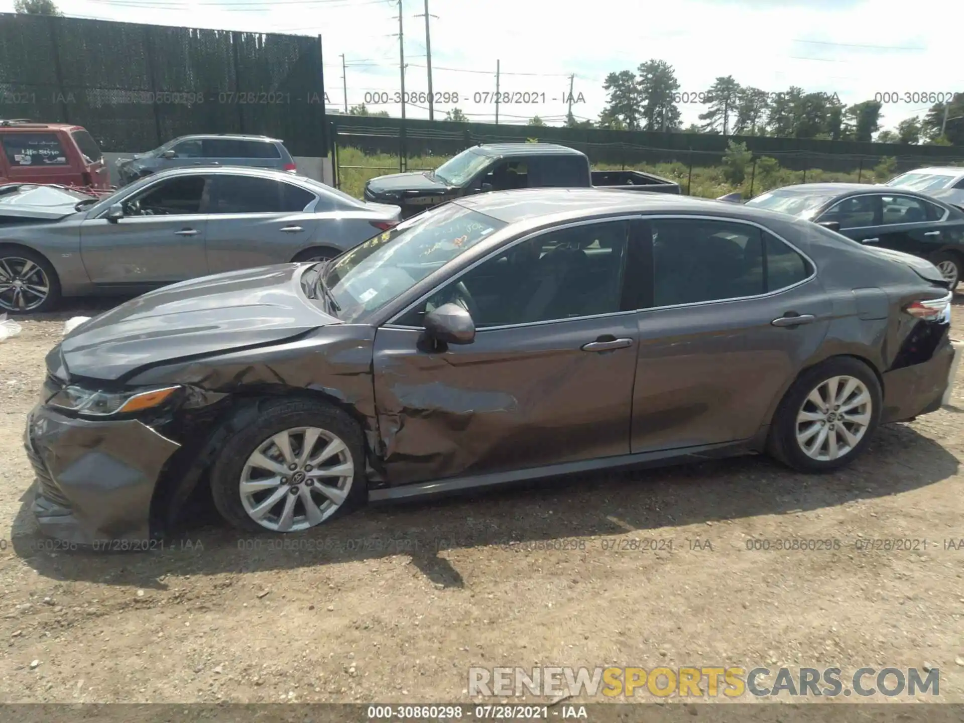 6 Photograph of a damaged car 4T1B11HK6KU803842 TOYOTA CAMRY 2019