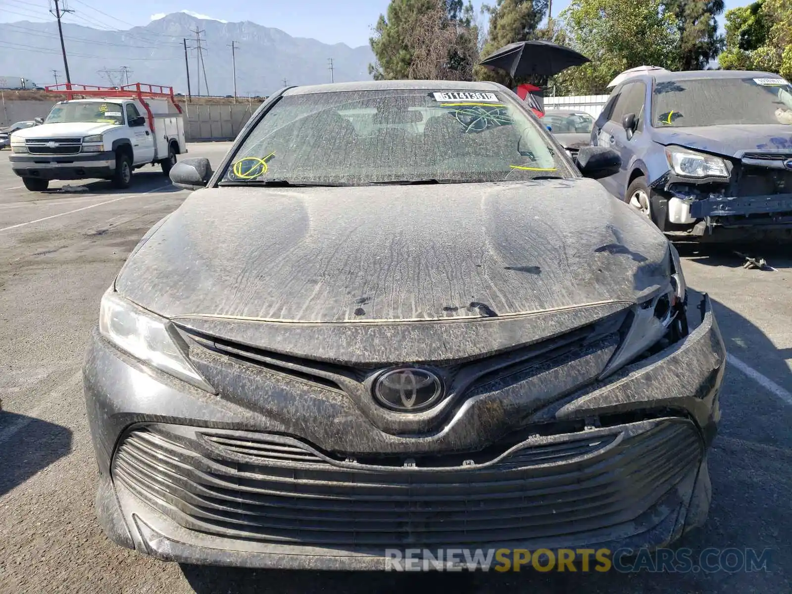 9 Photograph of a damaged car 4T1B11HK6KU804196 TOYOTA CAMRY 2019