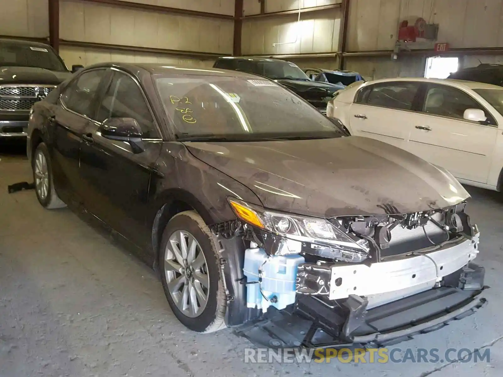 1 Photograph of a damaged car 4T1B11HK6KU804294 TOYOTA CAMRY 2019