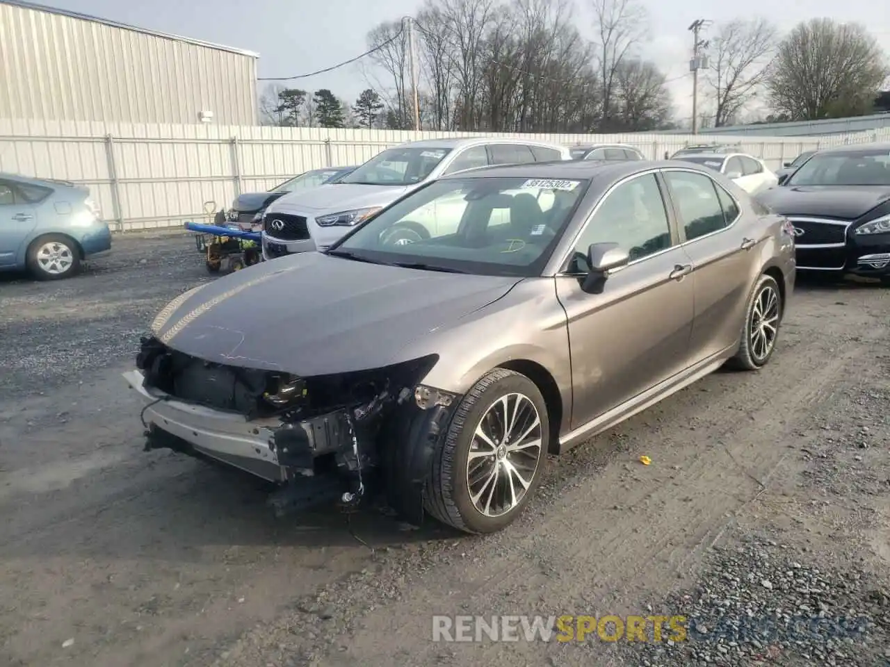 2 Photograph of a damaged car 4T1B11HK6KU806238 TOYOTA CAMRY 2019