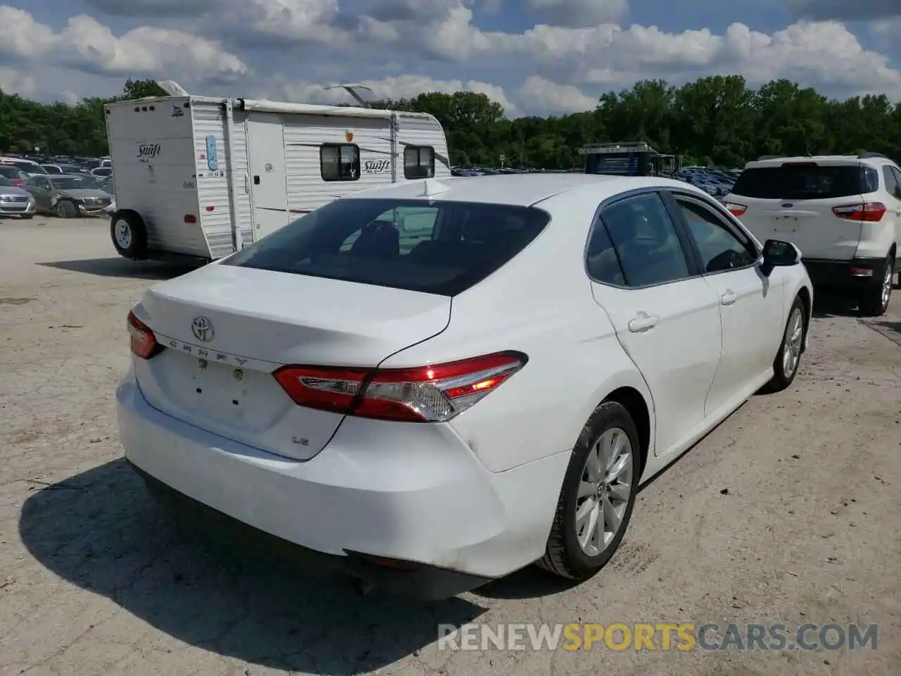 4 Photograph of a damaged car 4T1B11HK6KU806787 TOYOTA CAMRY 2019