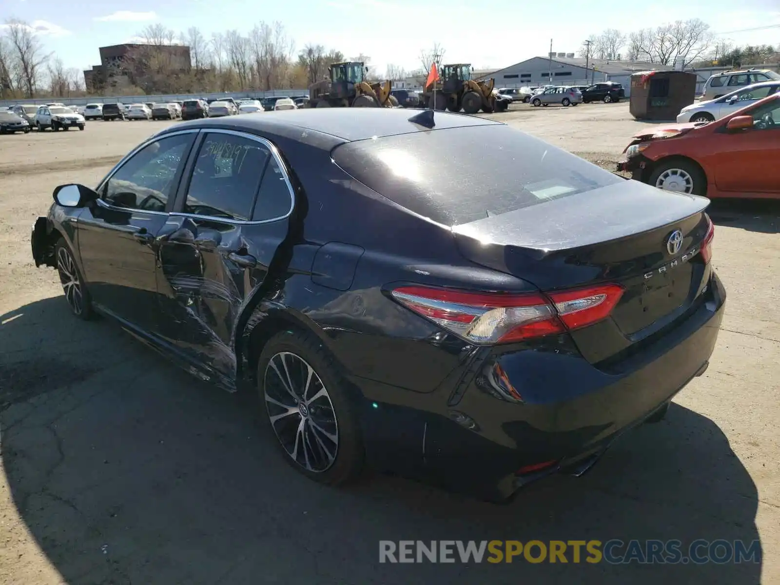 3 Photograph of a damaged car 4T1B11HK6KU806966 TOYOTA CAMRY 2019