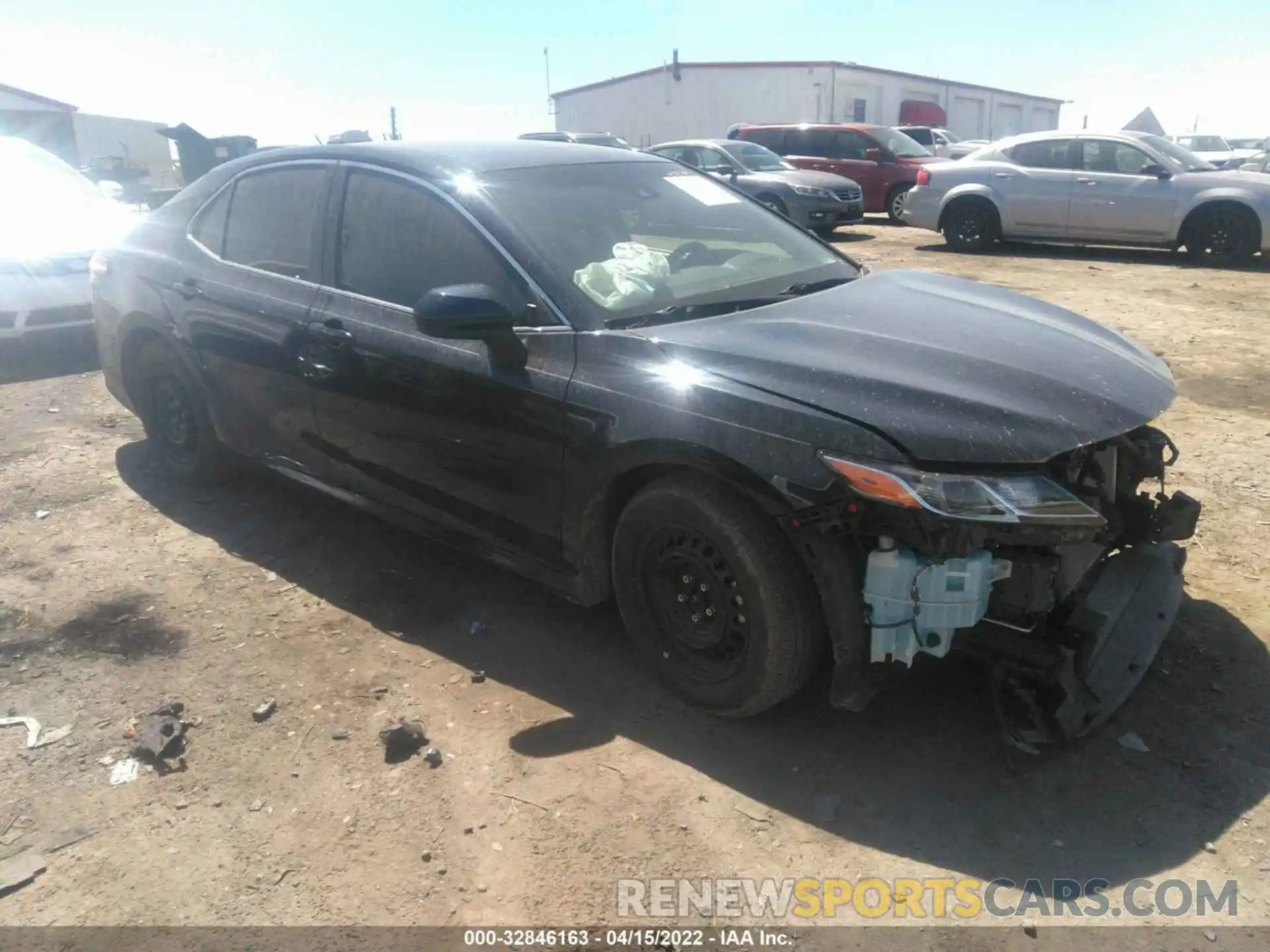 1 Photograph of a damaged car 4T1B11HK6KU809656 TOYOTA CAMRY 2019