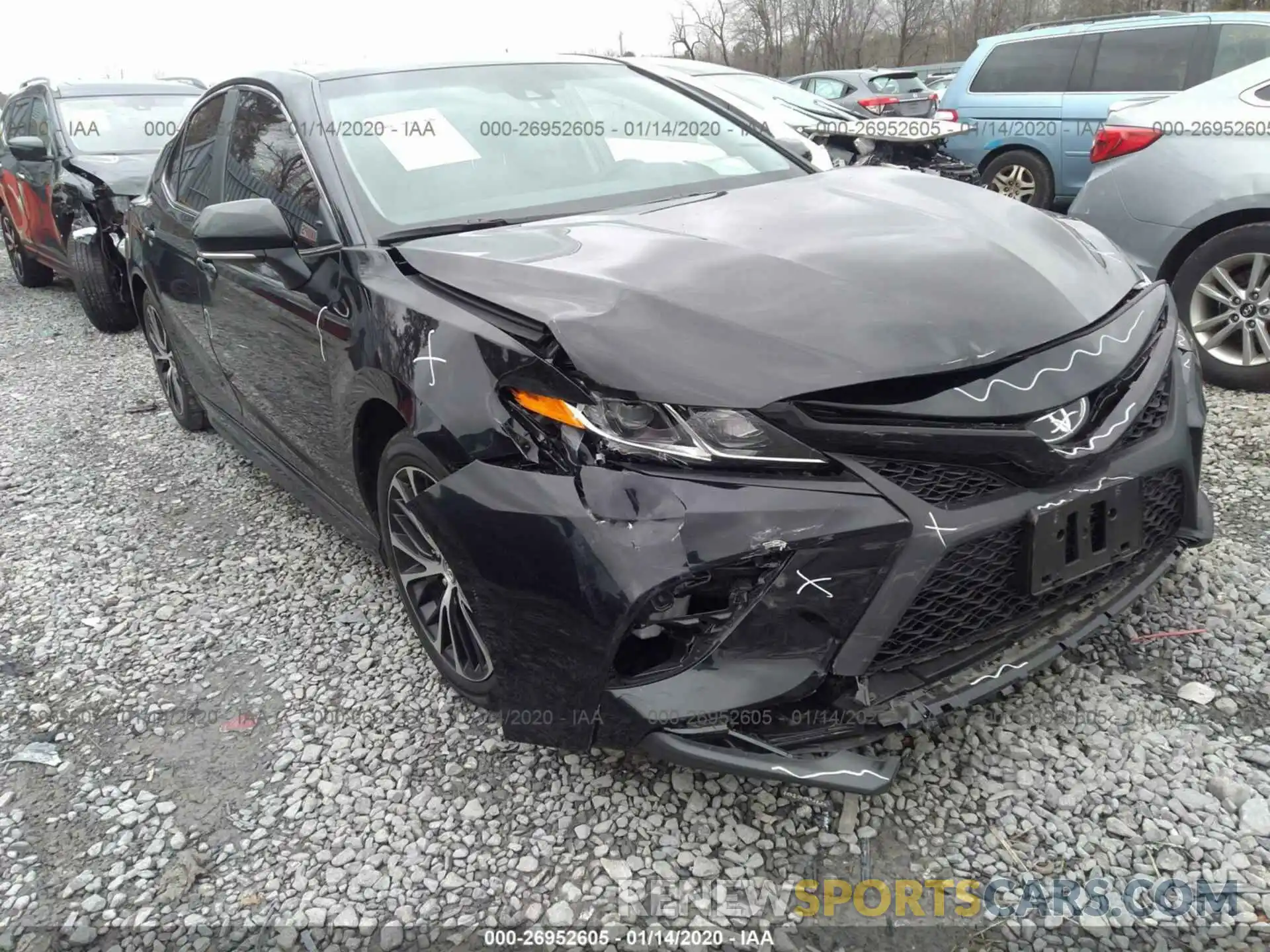 6 Photograph of a damaged car 4T1B11HK6KU809866 TOYOTA CAMRY 2019