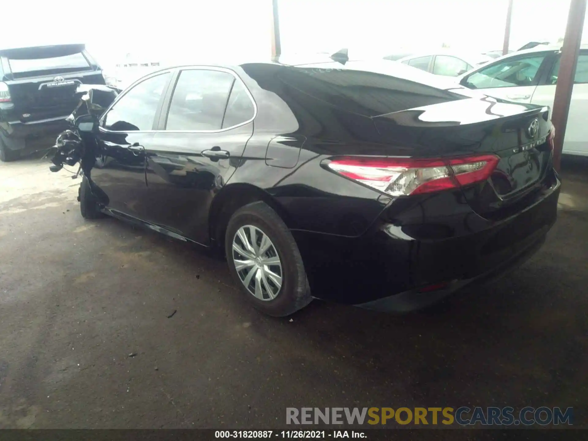 3 Photograph of a damaged car 4T1B11HK6KU810502 TOYOTA CAMRY 2019