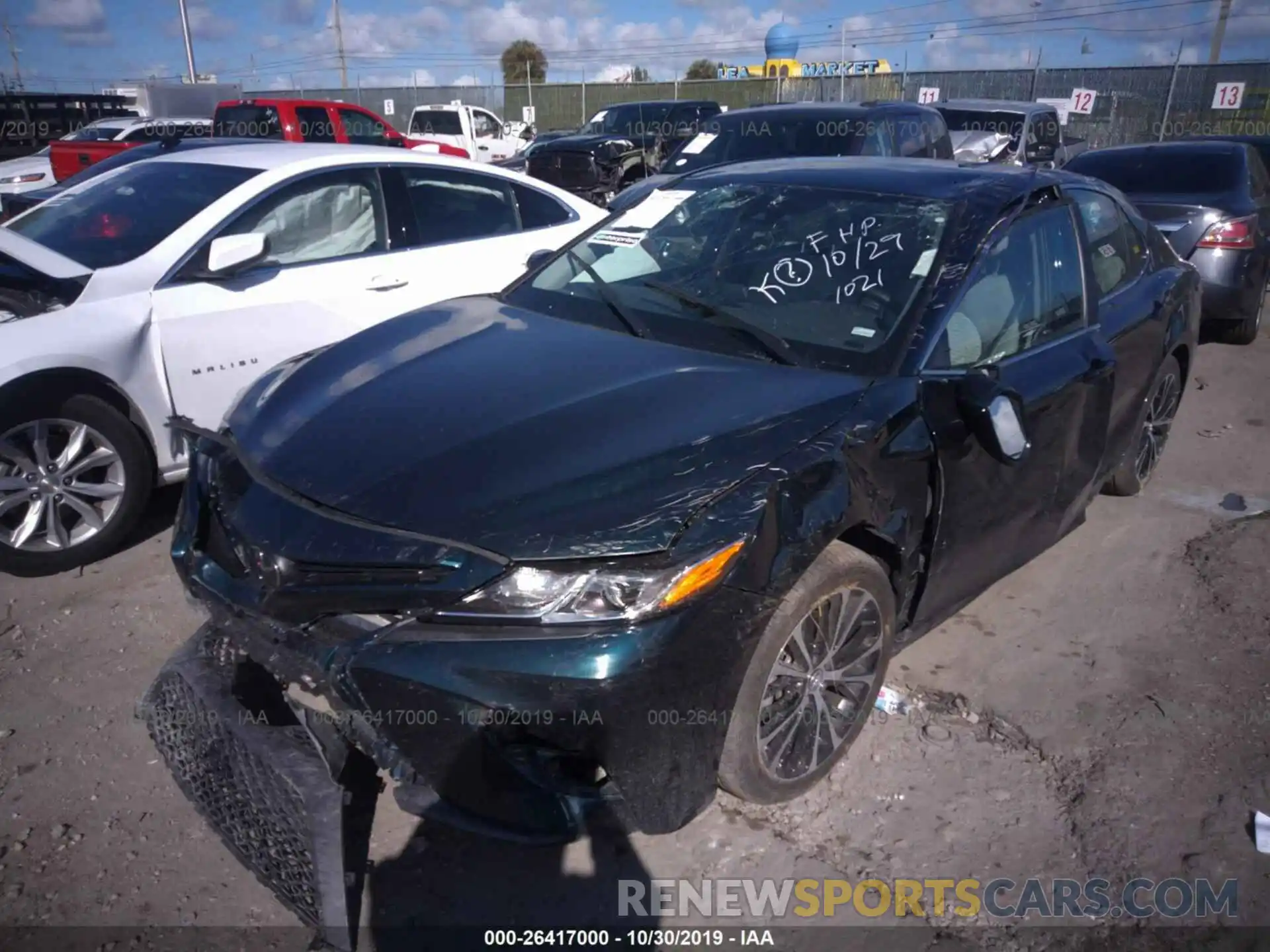 6 Photograph of a damaged car 4T1B11HK6KU811021 TOYOTA CAMRY 2019