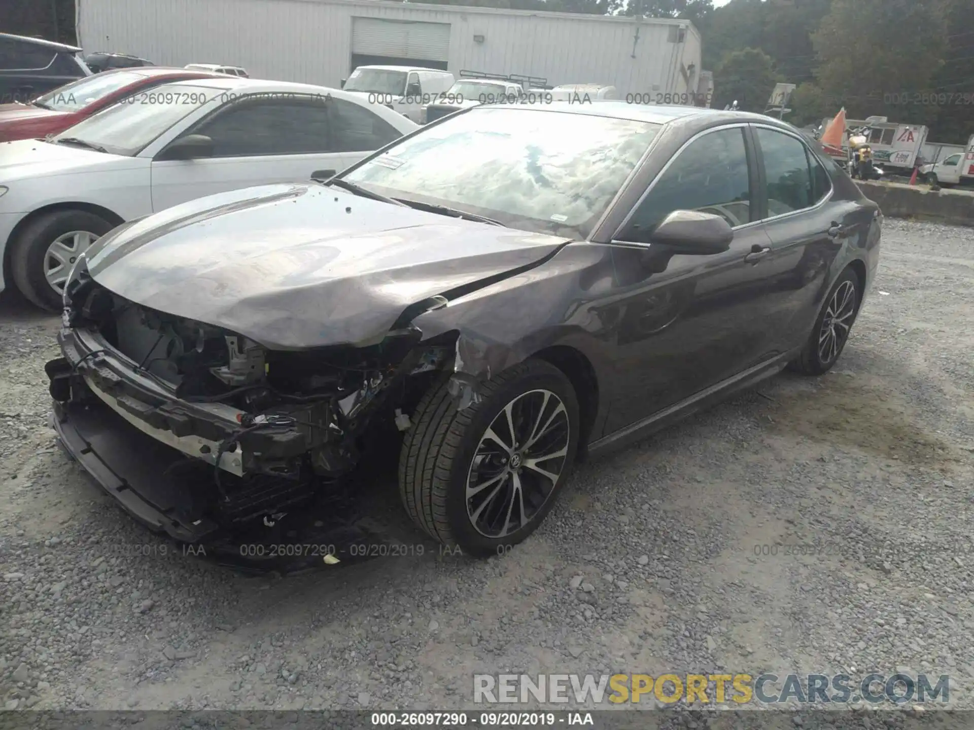 2 Photograph of a damaged car 4T1B11HK6KU811455 TOYOTA CAMRY 2019