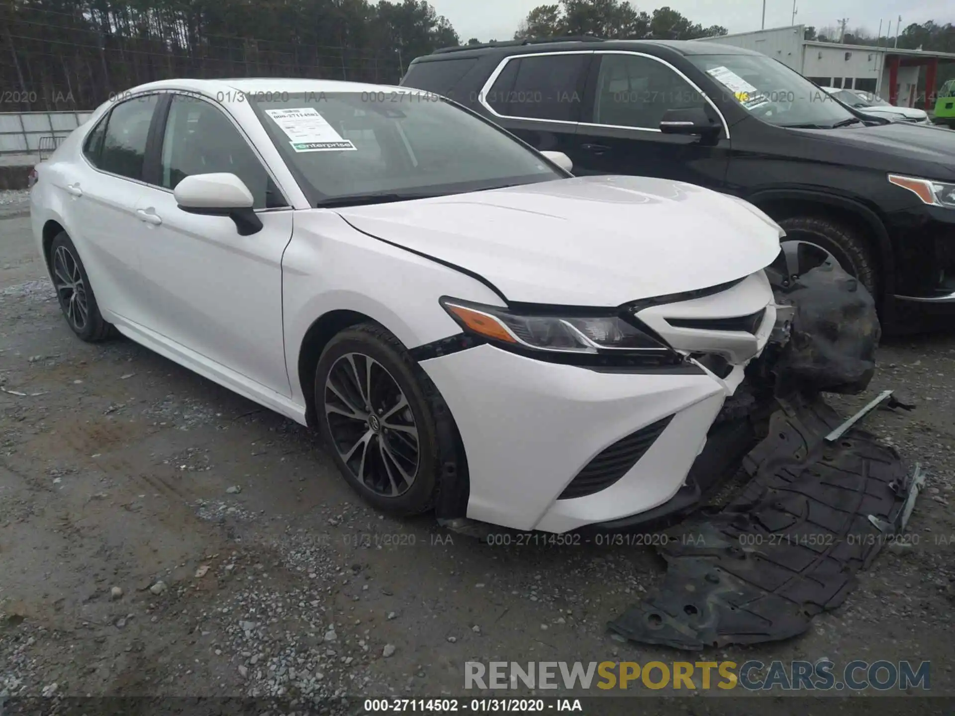 1 Photograph of a damaged car 4T1B11HK6KU812296 TOYOTA CAMRY 2019