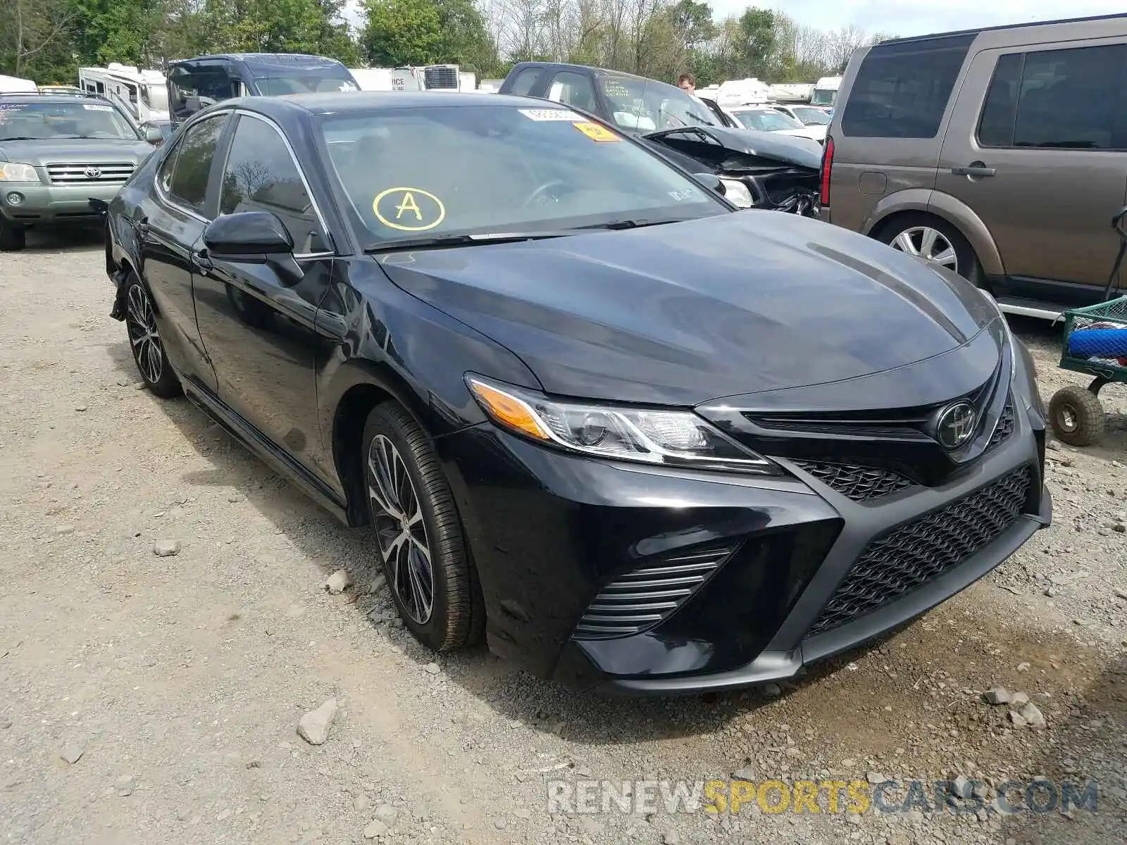 1 Photograph of a damaged car 4T1B11HK6KU812458 TOYOTA CAMRY 2019