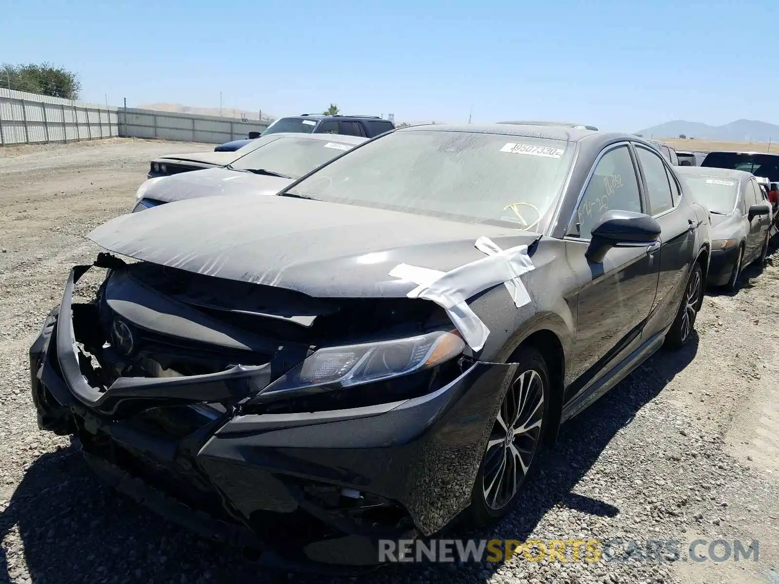 2 Photograph of a damaged car 4T1B11HK6KU814484 TOYOTA CAMRY 2019