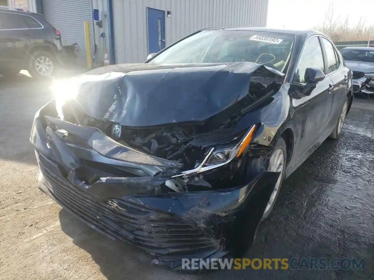 2 Photograph of a damaged car 4T1B11HK6KU814503 TOYOTA CAMRY 2019