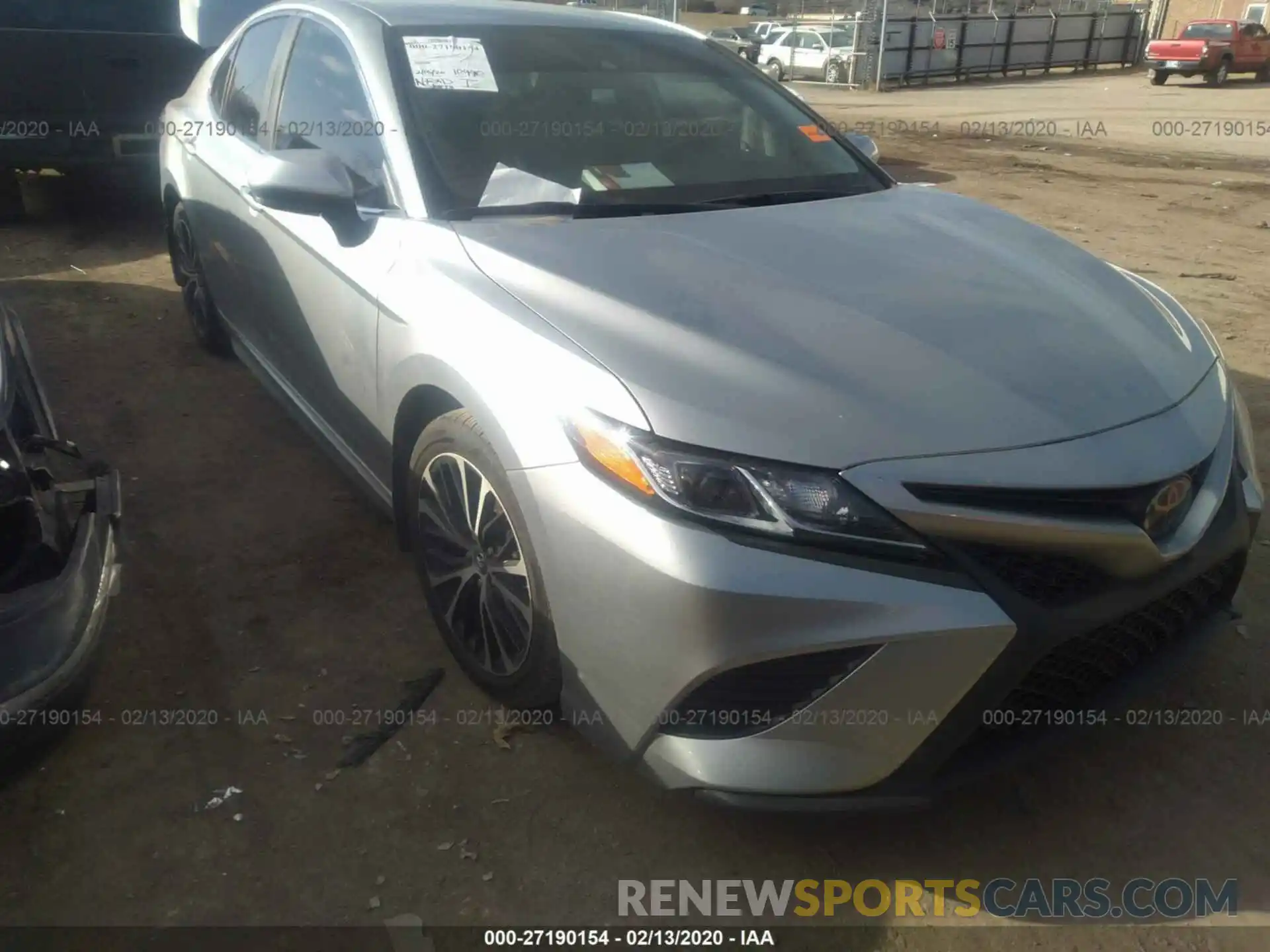 1 Photograph of a damaged car 4T1B11HK6KU815912 TOYOTA CAMRY 2019