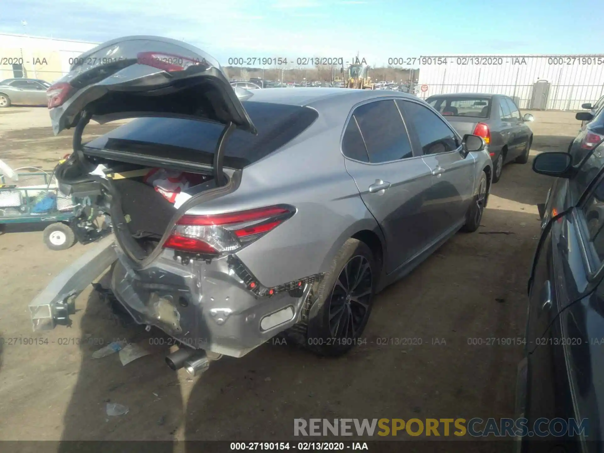 4 Photograph of a damaged car 4T1B11HK6KU815912 TOYOTA CAMRY 2019