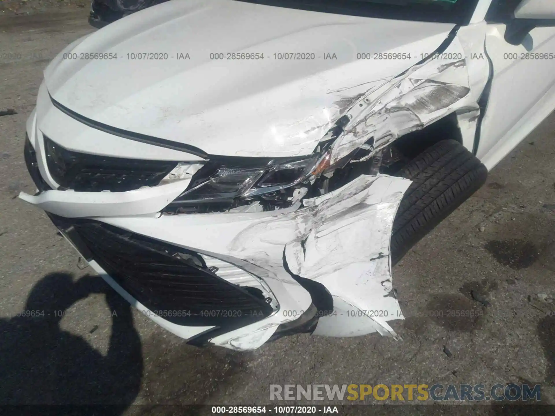 6 Photograph of a damaged car 4T1B11HK6KU816333 TOYOTA CAMRY 2019