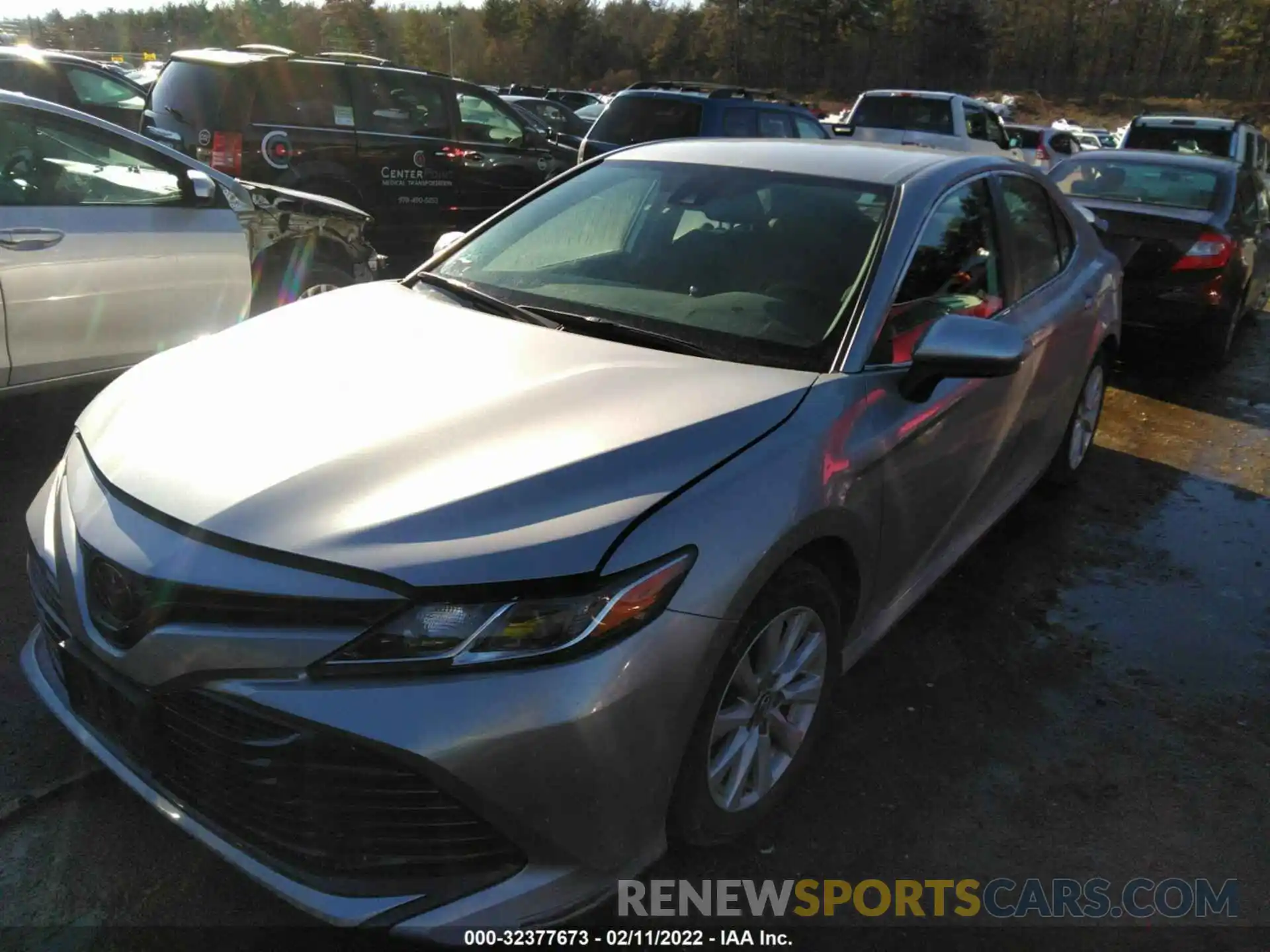 2 Photograph of a damaged car 4T1B11HK6KU816459 TOYOTA CAMRY 2019