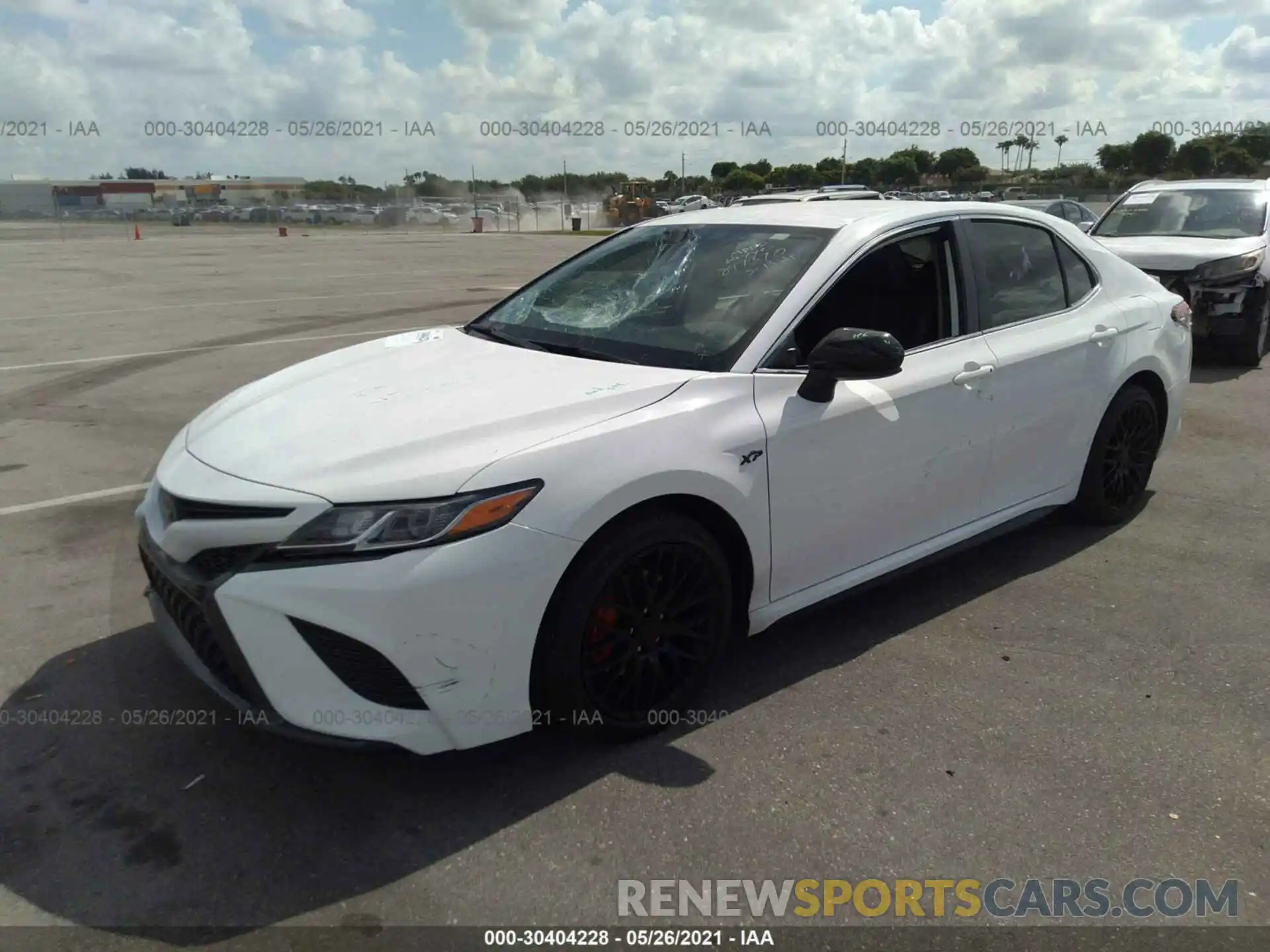 2 Photograph of a damaged car 4T1B11HK6KU817370 TOYOTA CAMRY 2019