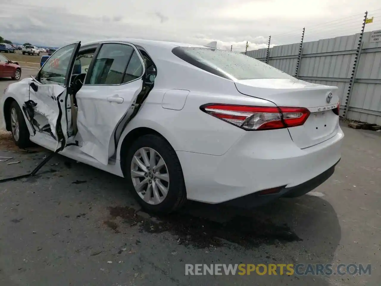 3 Photograph of a damaged car 4T1B11HK6KU817627 TOYOTA CAMRY 2019